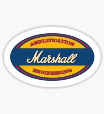 Vintage marshall amp Sticker