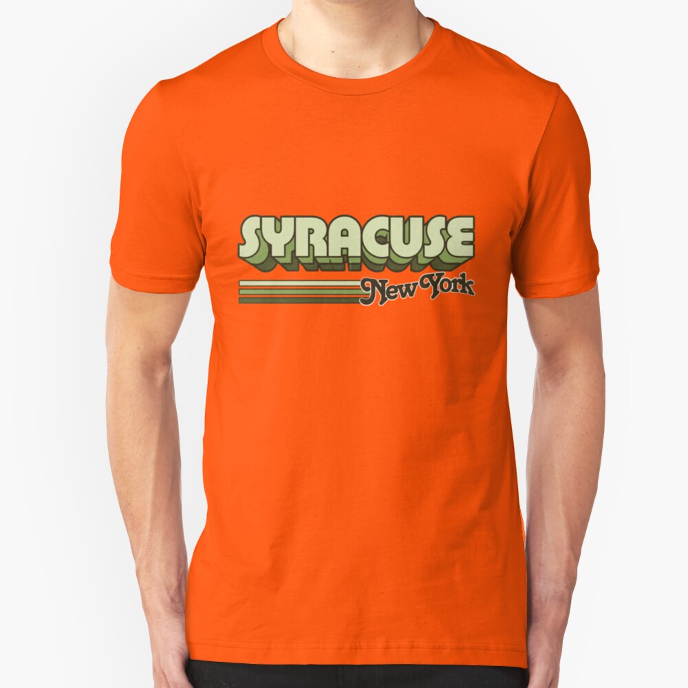 Syracuse, NY | City Stripes Slim Fit T-Shirt