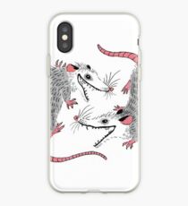 Double Possums iPhone Case