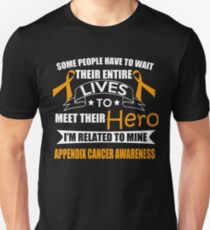 Support Appendix Cancer Awareness Design Unisex T-Shirt