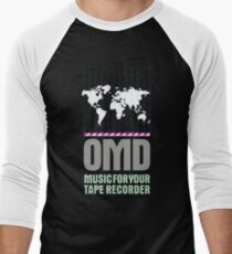 Music for your Tape Recorder OMD Men's Baseball ¾ T-Shirt