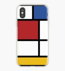Mondrian #3 iPhone Case