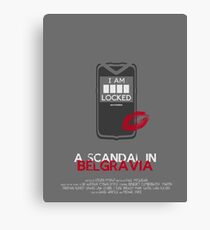 A Scandal in Belgravia Canvas Print