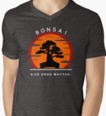 Bonsai Sunset Men's V-Neck T-Shirt