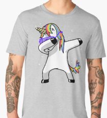 Dabbing Unicorn Shirt Dab Hip Hop Funny Magic Men's Premium T-Shirt