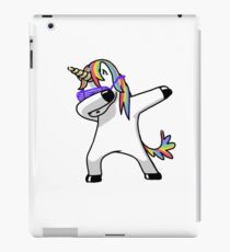 Dabbing Unicorn Shirt Dab Hip Hop Funny Magic iPad Case/Skin