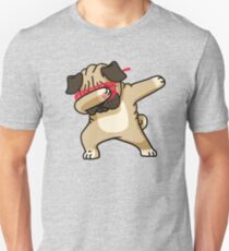 Dabbing Pug Funny Shirt Hip Hop Dabbin Unisex T-Shirt