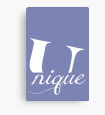 Unique 3 Canvas Print