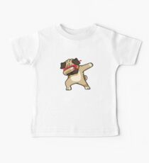 Tupfen-lustiges Hip-Hop-T-Shirt des Pug Baby T-Shirt