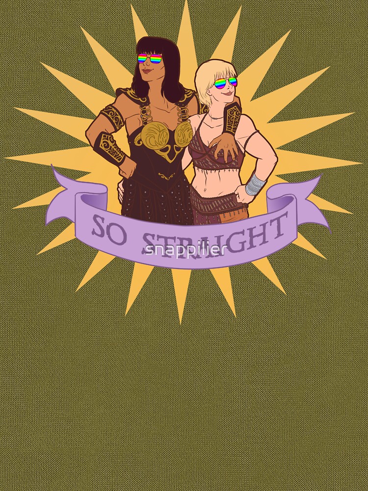 Xena and Gabrielle are totes platonic by snappilier