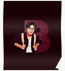 Red "B" by itsmoucaaa Poster