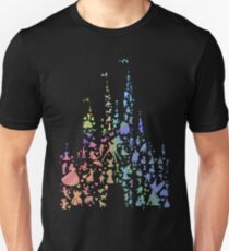 Happiest Castle On Earth (Rainbow Explosion) Unisex T-Shirt