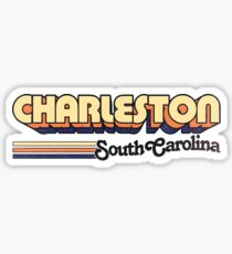 Charleston, SC | City Stripes Sticker