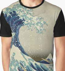Japanese Wave Kanagawa Japan Graphic T-Shirt