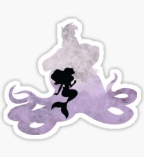 Part of that world- Black Silhoutte Sticker