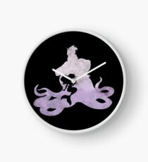 Part of that world- Black Silhoutte Clock