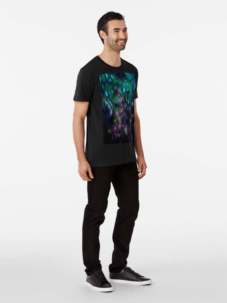Alternate view of Nocturne (with Fireflies) Premium T-Shirt