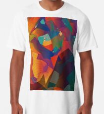 Camiseta larga Las rocas por el faro