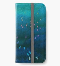 Amazonischer Flug iPhone Flip-Case/Hülle/Klebefolie
