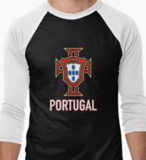 Portugal Men's Baseball ¾ T-Shirt