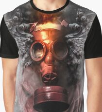 Smoke Rainbow Graphic T-Shirt