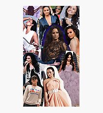 Demi Lovato College without Text 2017 Photographic Print