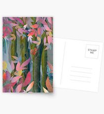 Autumn by a Waterfall Postcards
