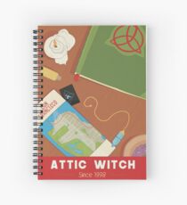 Charmed Poster - Attic Witch Spiral Notebook
