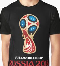 Russia World Cup 2018 Graphic T-Shirt