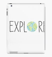 Explore with World iPad Case/Skin