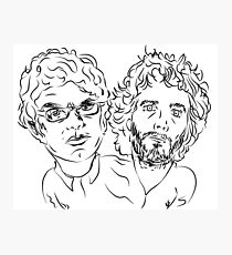 Bret Jermaine Flight of the Conchords Photographic Print
