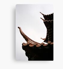 Towering Temple Canvas Print