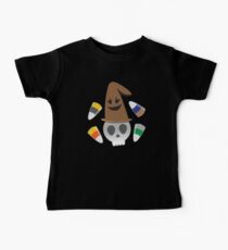 The sorting skull with Candy corn houses Baby Tee