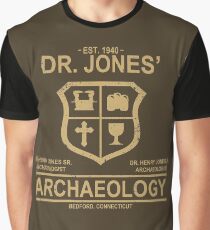 Dr. Jones' Archaeology Graphic T-Shirt