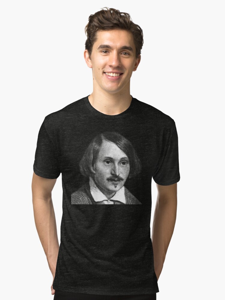 Alternate view of Gogol, portrait Tri-blend T-Shirt