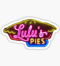 Kellnerin das Musical LULU'S PIES AUFKLEBER, KISSEN, & BECHER Sticker