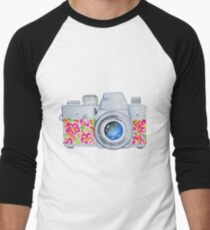 Summer Camera Men's Baseball ¾ T-Shirt