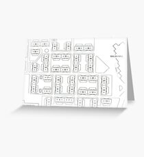 Boston College Mods Greeting Card