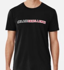 Schwarze Exzellenz Premium T-Shirt