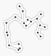 SAGITTARIUS • in white Sticker