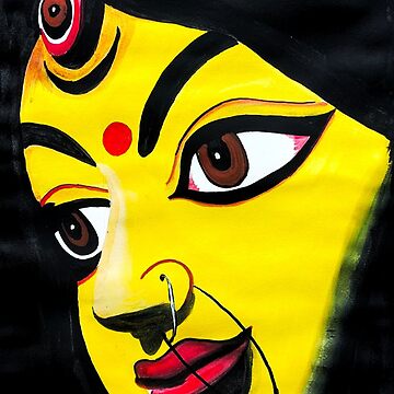 Learn How to Draw Durga Maa (Hinduism) Step by Step : Drawing Tutorials