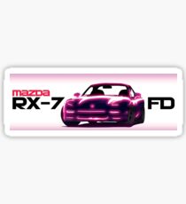 RX-7 FD SLAP STICKER Sticker