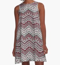 Tribal Elephant Gameday Dress A-Line Dress