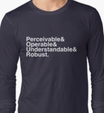 P&O&U&R. Long Sleeve T-Shirt