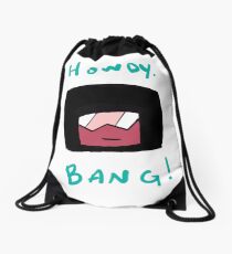 Howdy Garnet! Drawstring Bag
