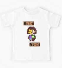 Undertale / The Human (Frisk/Chara, Mercy/Fight) Kids Tee