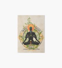 Yoga : Mind Body and Soul KUNDALINI Art Board