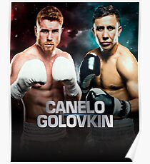 canelo alvares vs golovkin Poster