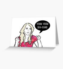 Voom Voom Greeting Card