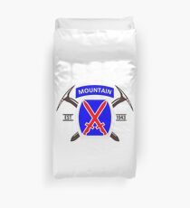 10th Mountain Division - EST 1943 Duvet Cover